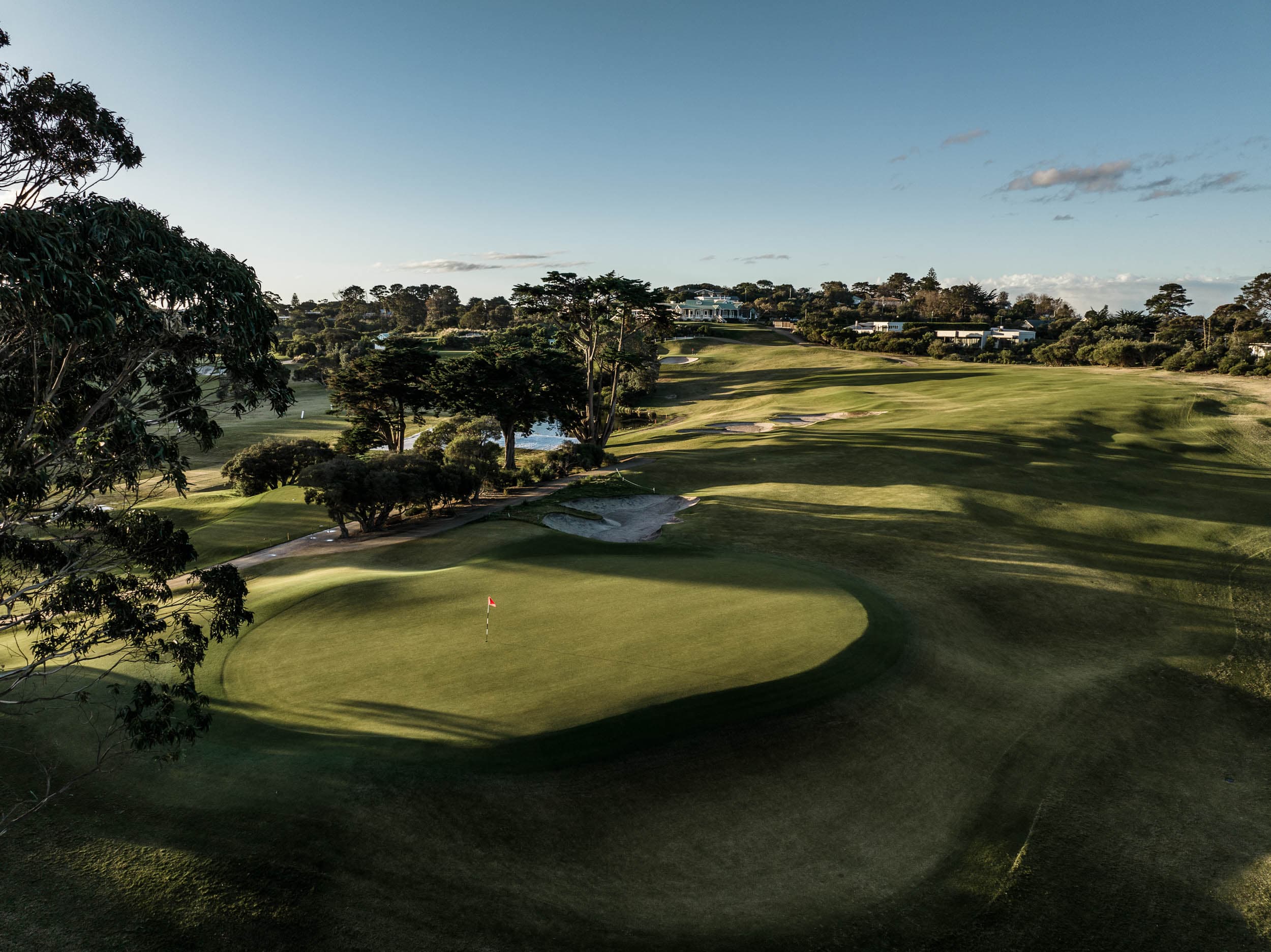 Golf course landscape